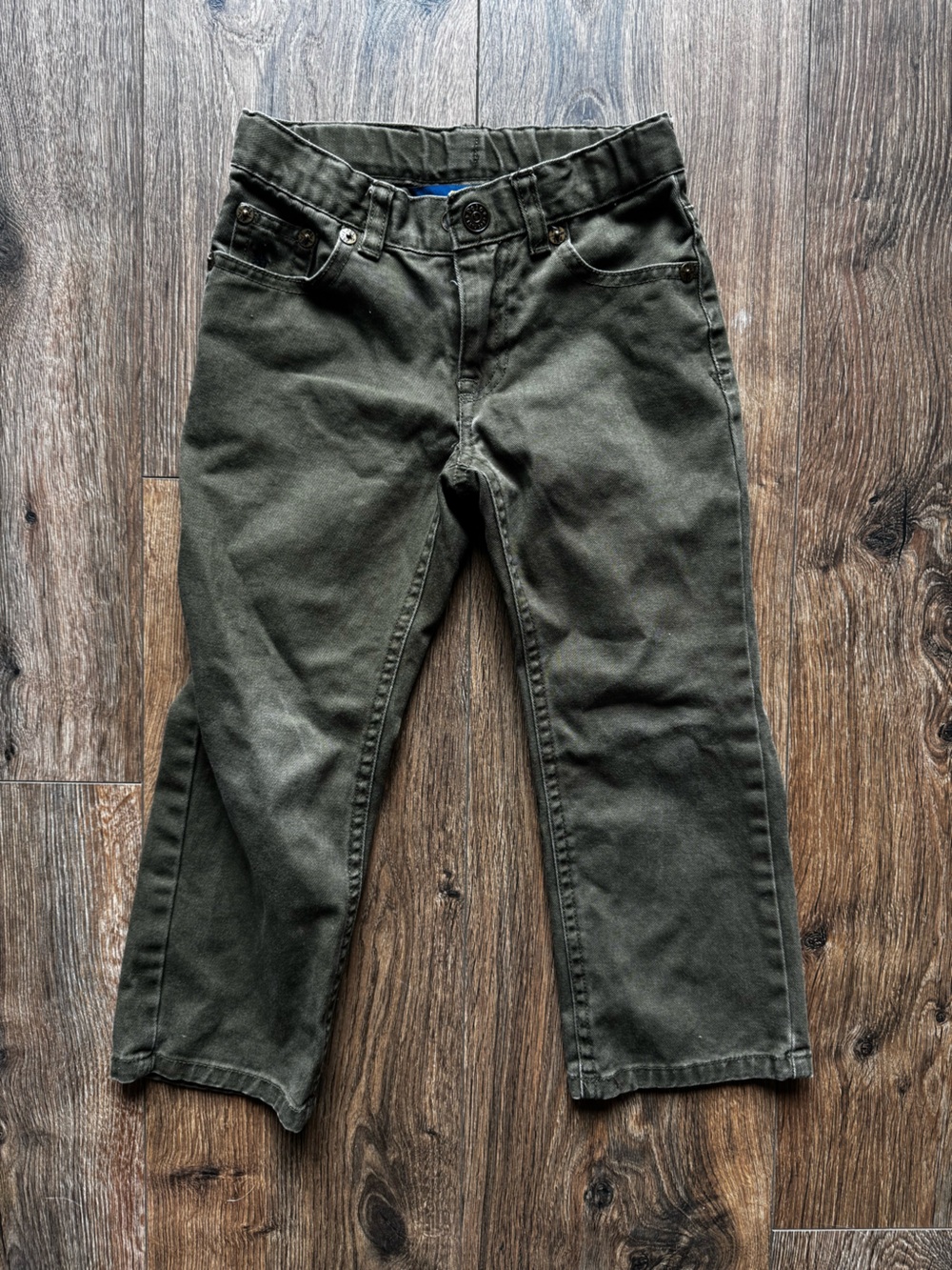 Polo Ralph Lauren Toddler 3 Olive Green Slim Pants